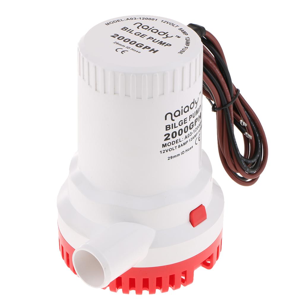 Fishing Boat Bilge Pump - Elektrikli Sintine Pompası 2000GPH Dalgıç Deniz